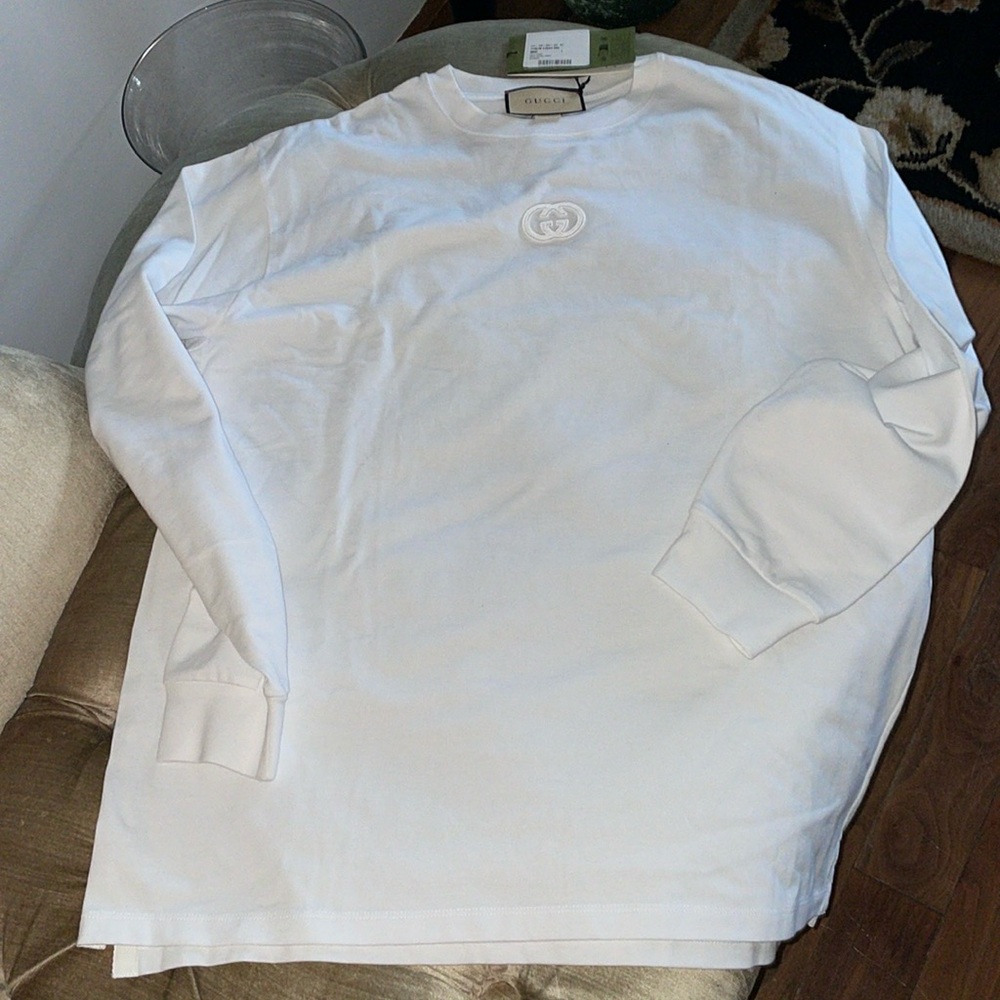 New Gucci cotton jersey long sleeves